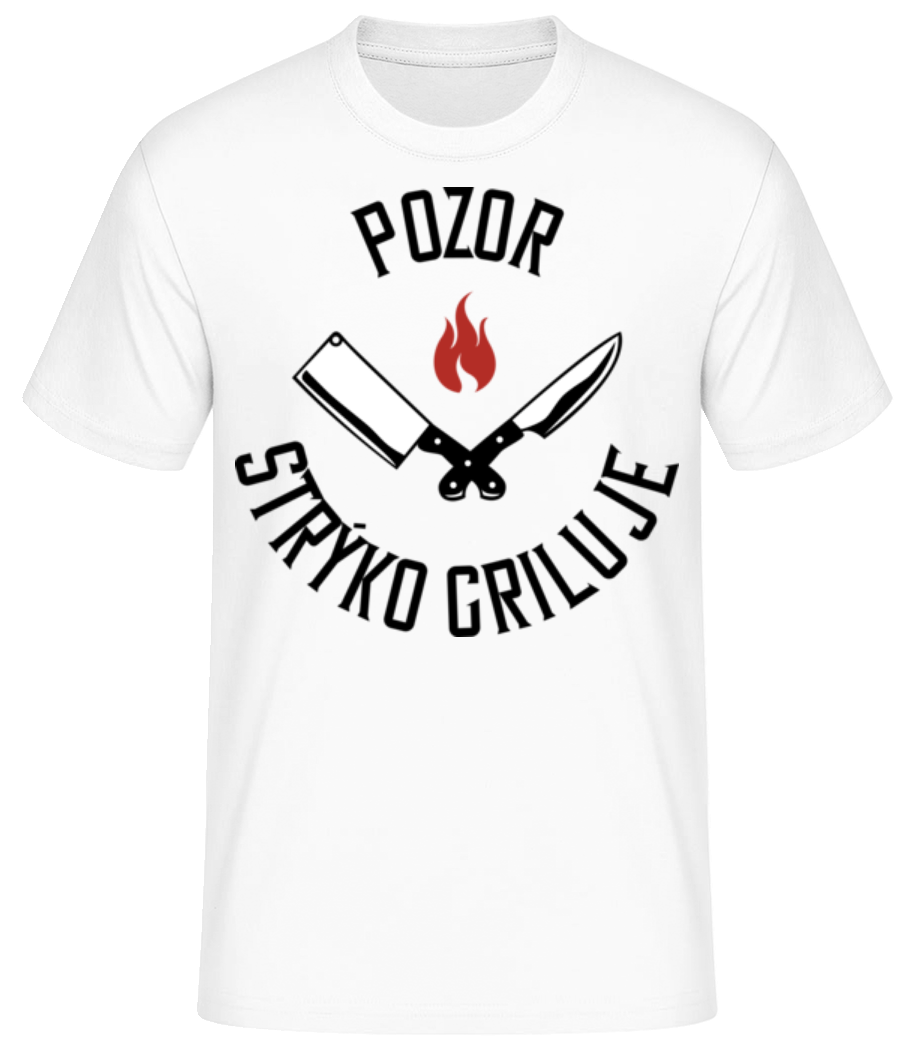 Pozor Strýko Griluje · Pánske basic tričko