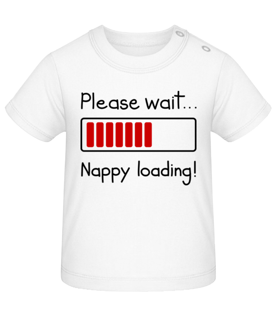 Nappy Loading! · T-shirt Bio Bébé