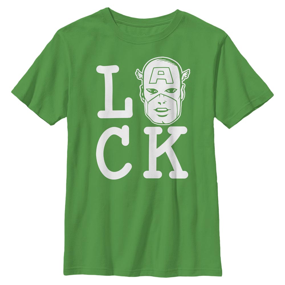 Marvel - Avengers - Captain America Captain of Luck - Enfant T-shirt