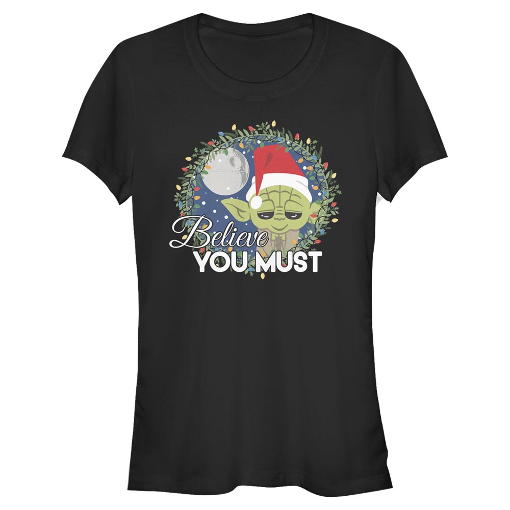 Star Wars - Yoda Believe You Must - Christmas - Femme T-shirt