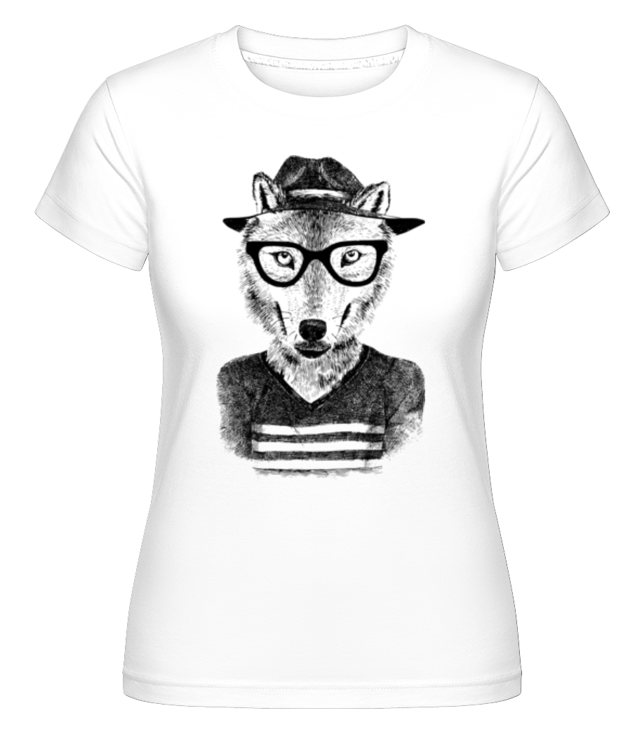 Hipster Renard ·  T-shirt Shirtinator femme