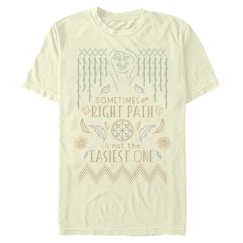 Disney - Pocahontas - Grandmother Willow Cross Stitch - Homme T-shirt