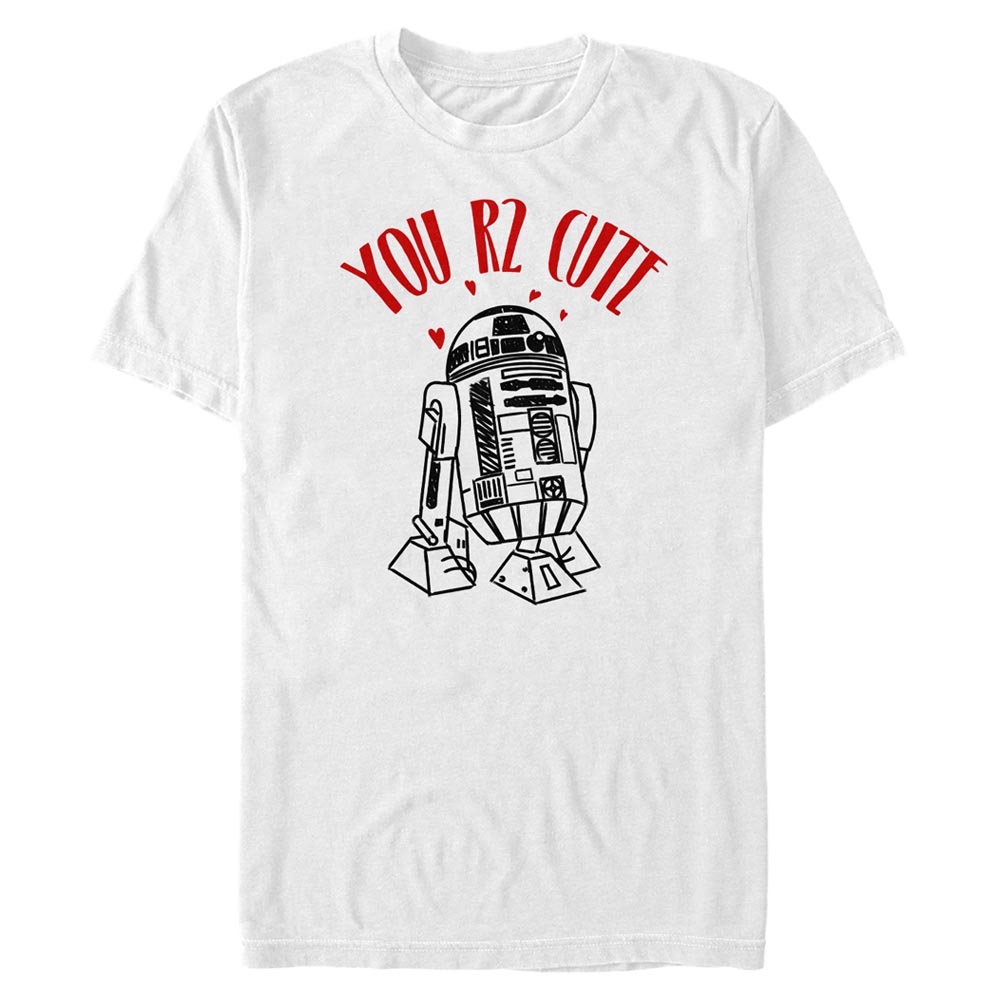 Star Wars - R2-D2 You R2 Cute - Valentine's Day - Homme T-shirt
