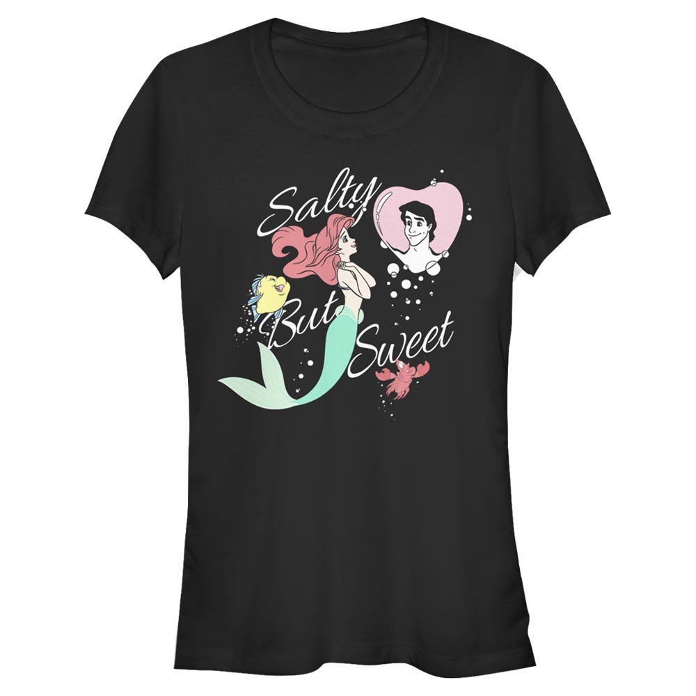 Disney - Ariel La Petite Sirène - Photo de groupe Salty But Sweet - Femme T-shirt