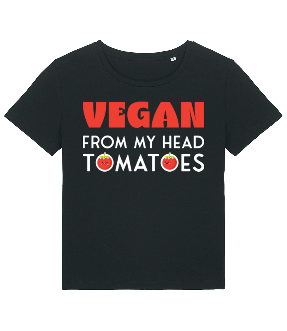 Vegan From My Head Tomatoes · T-shirt bio Femme Stanley Stella 2.0