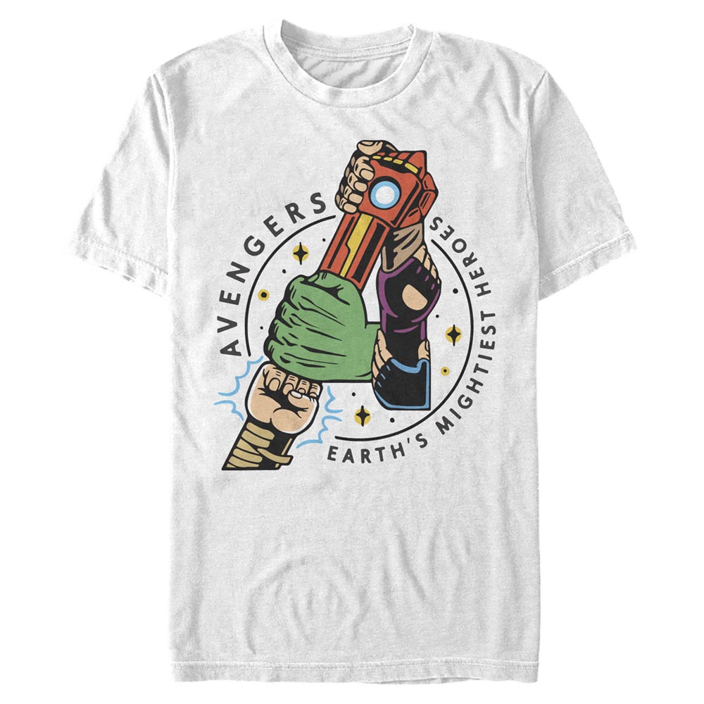 Marvel - Avengers - Logo Avenger Hands - Homme T-shirt