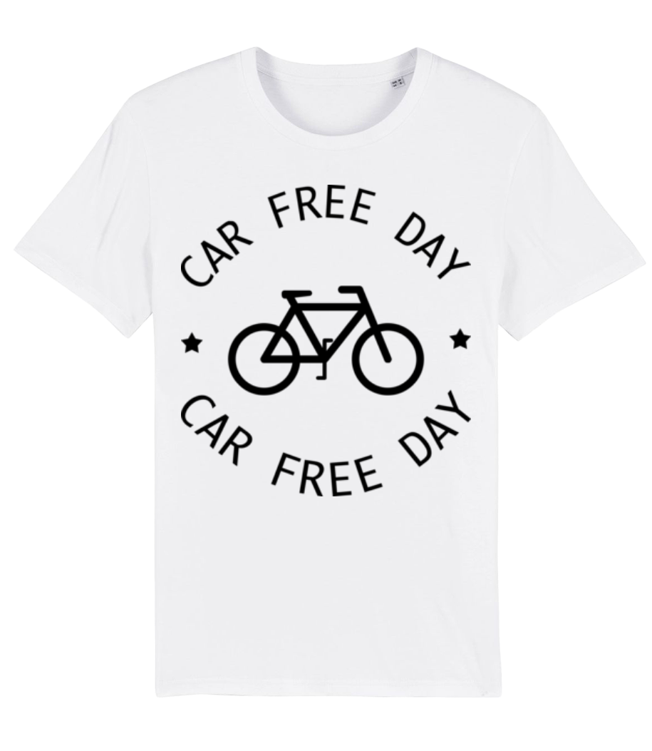 Car Free Day · T-shirt bio Homme Stanley Stella 2.0