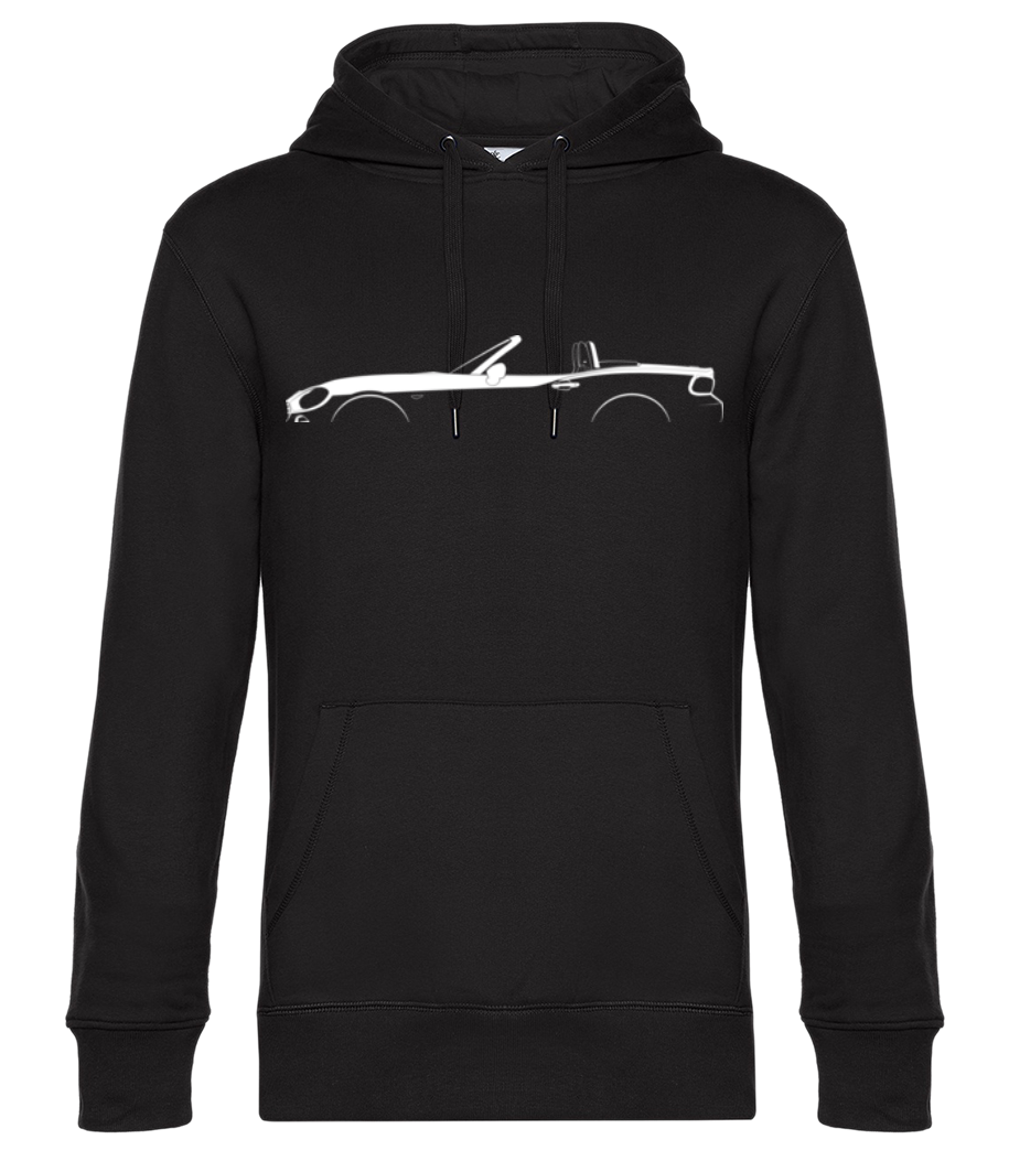 'Fiat 124 Spider (2016)' Silhouette · Sweat à capuche standard homme