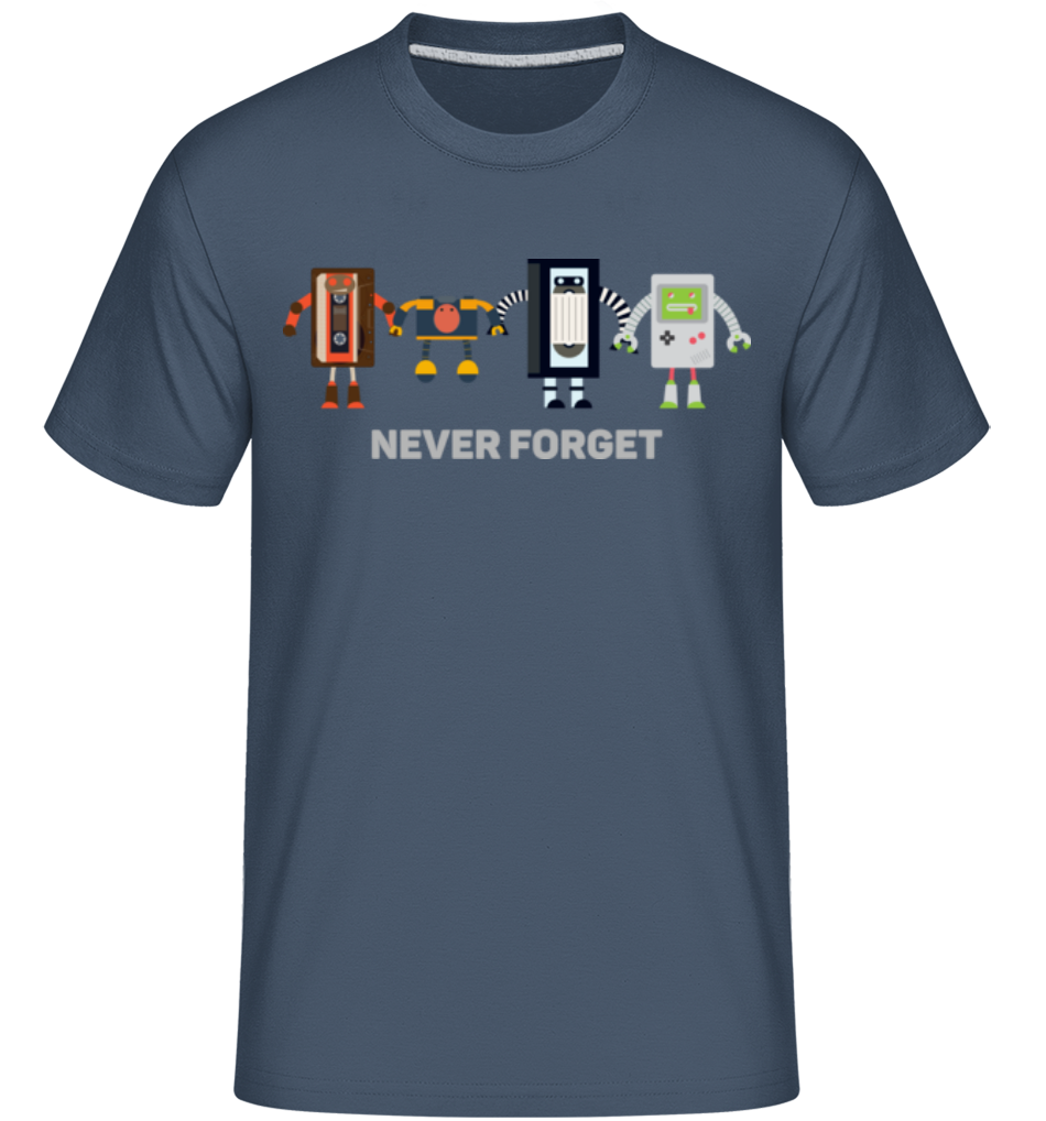 Never Forget Old Technology ·  T-Shirt Shirtinator homme
