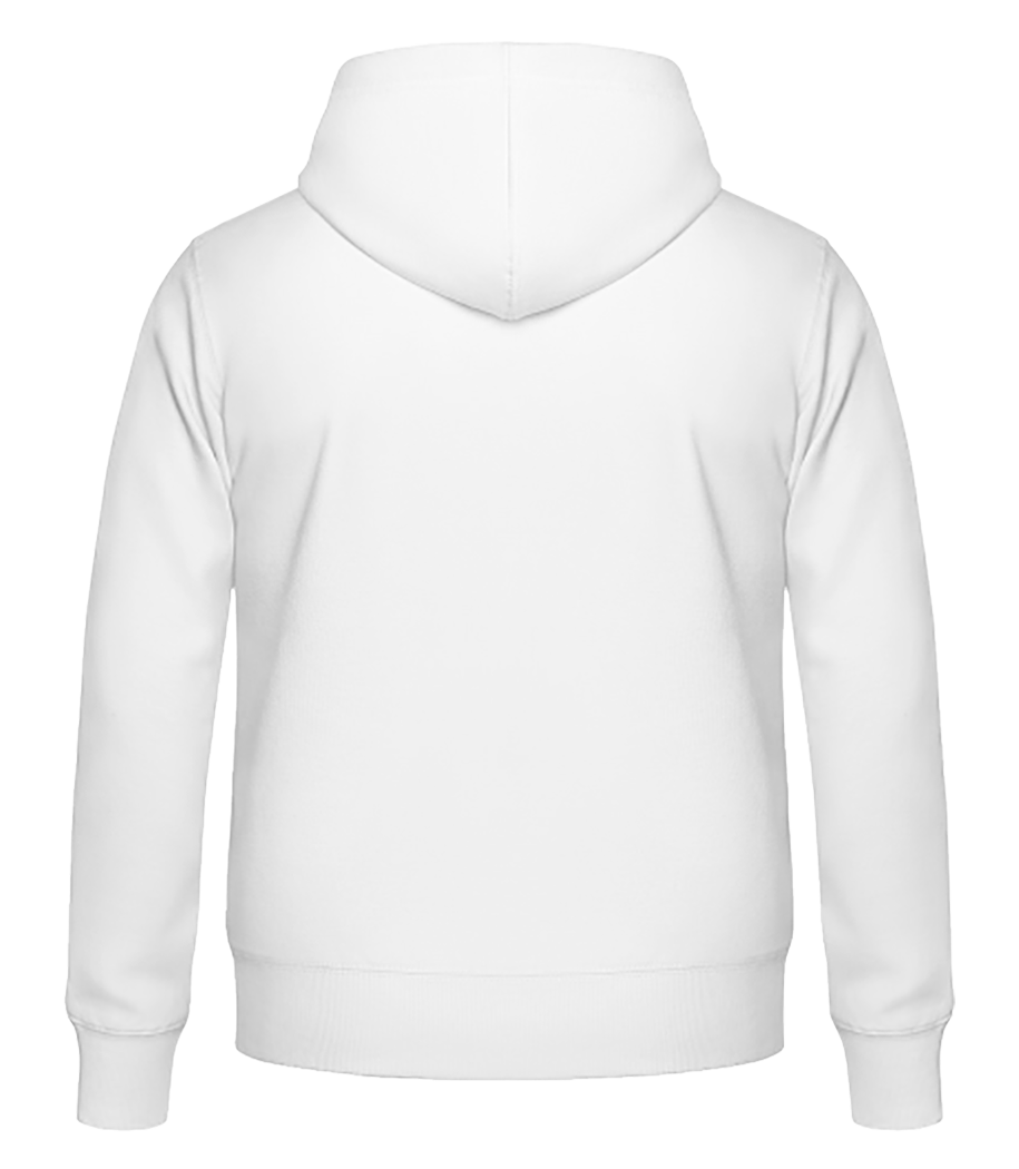 Aperçu: Dia De Los Muertos Tête De Mort - Sweat à capuche Homme - Blanc - Derrière