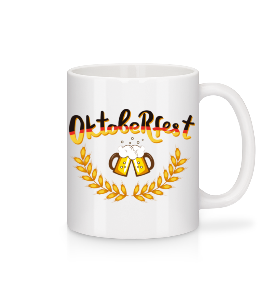 Deutschland Oktoberfest · Mug en céramique blanc