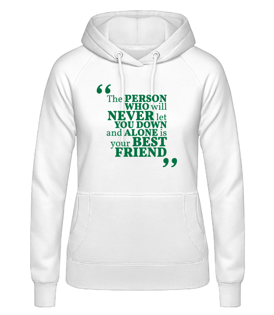 Your Best Friend · Sweat à capuche basique pour femme