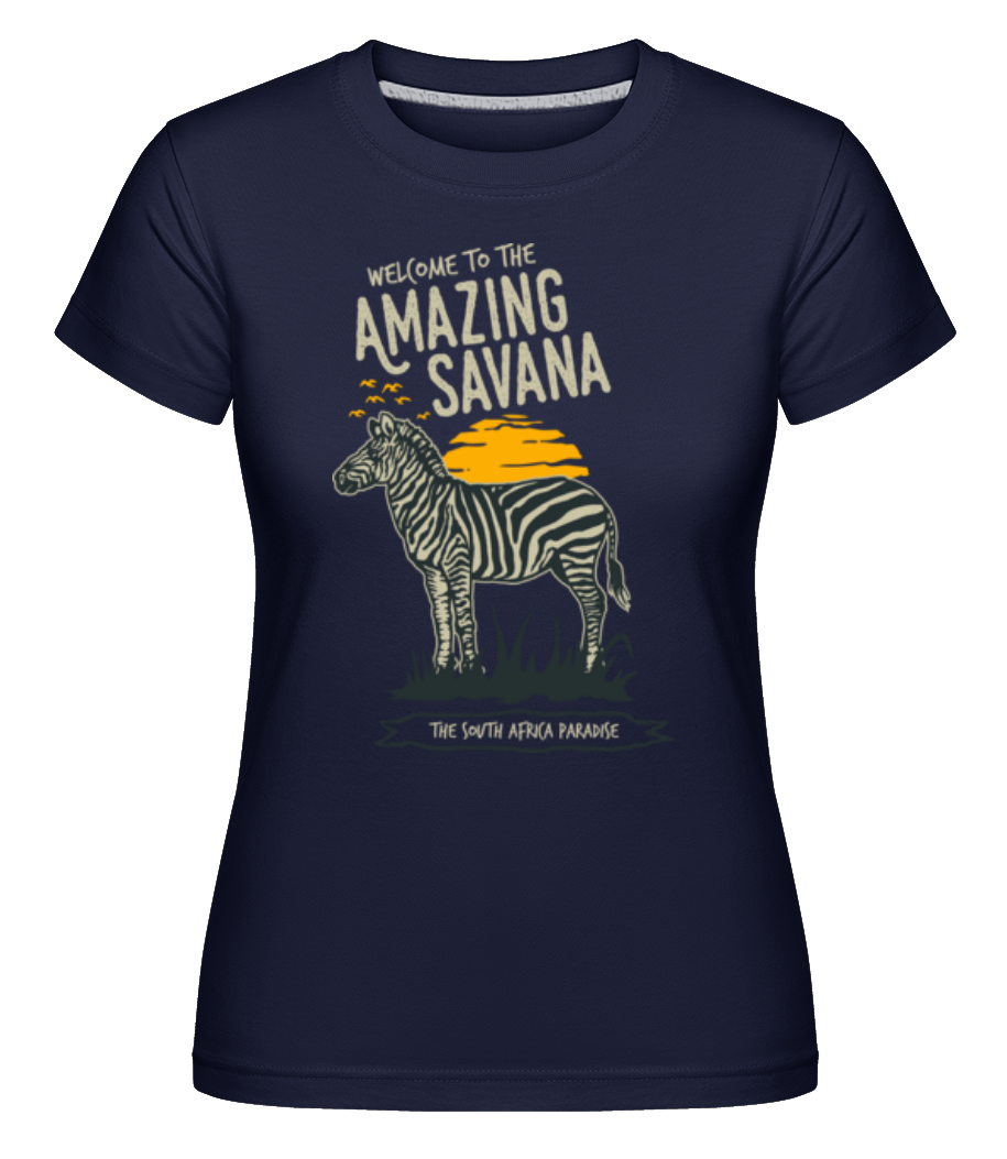 Zebra Amazing Savana ·  T-shirt Shirtinator femme