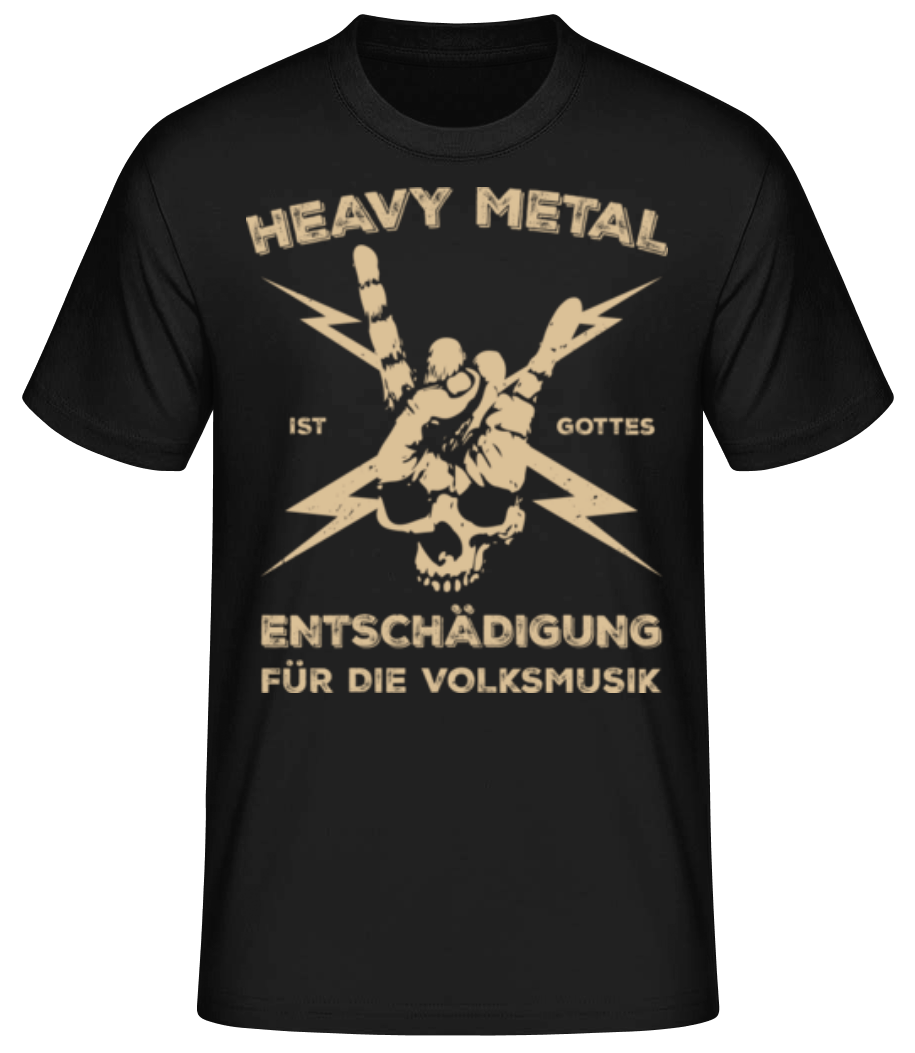 Heavy Metal Gottes Entschädigung · Männer Basic T-Shirt