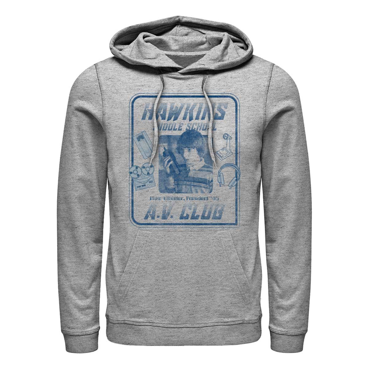 Netflix - Stranger Things - Mike Wheeler Mike Hawkins AV President - Unisex Sweat à capuche