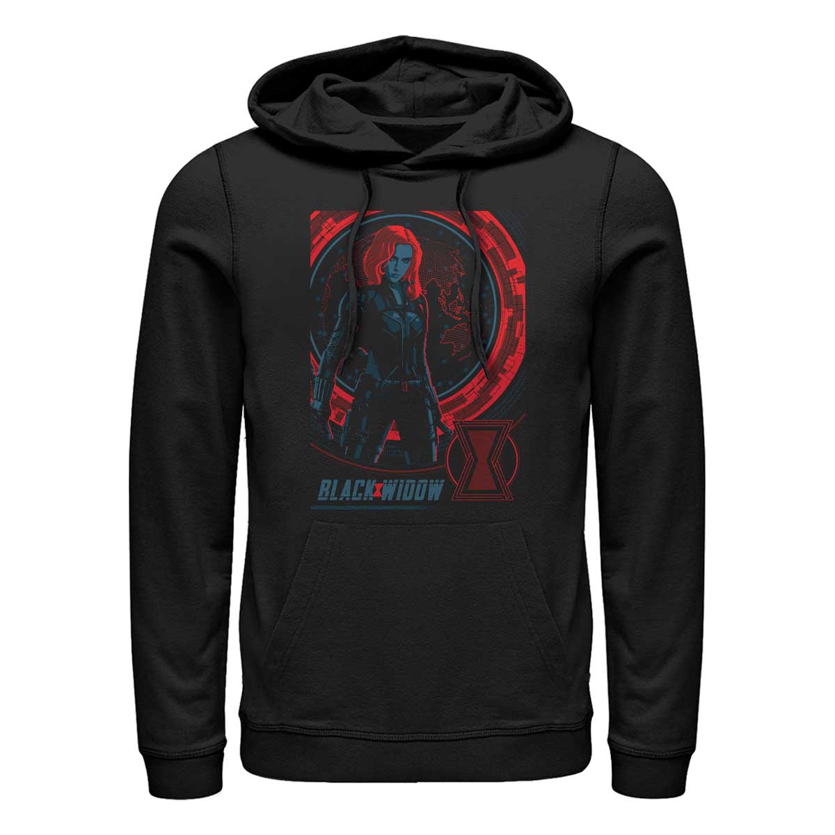 Marvel - Black Widow - Black Widow Widow Globe - Unisex Sweat à capuche