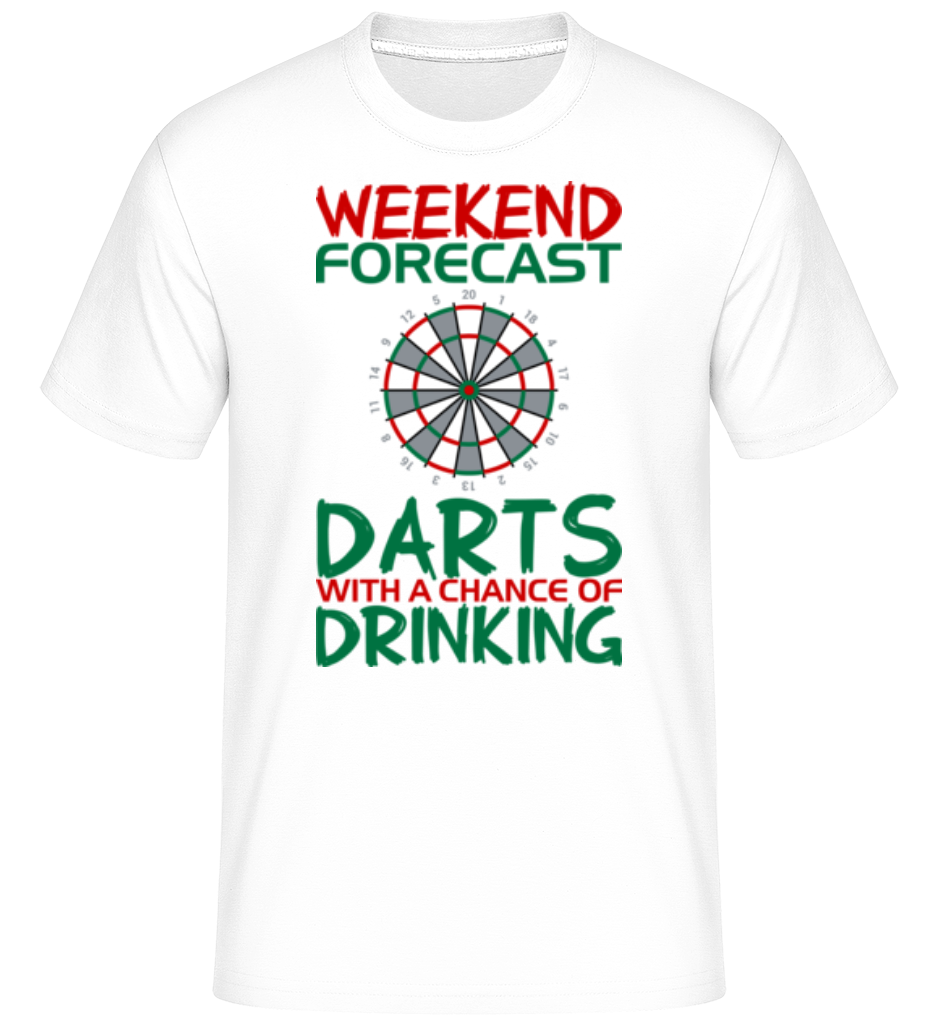 Weekend Darts And Drinking ·  T-Shirt Shirtinator homme