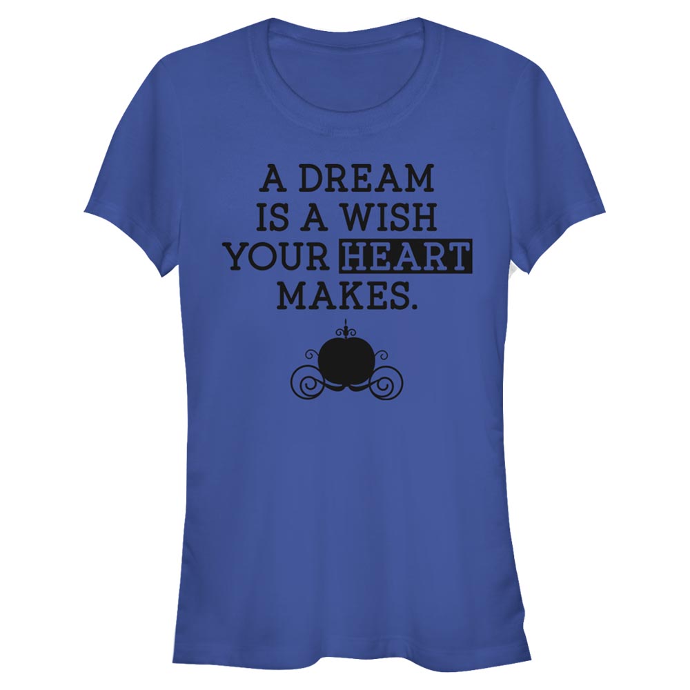 Disney - Cendrillon - Texte Dream Wish - Femme T-shirt