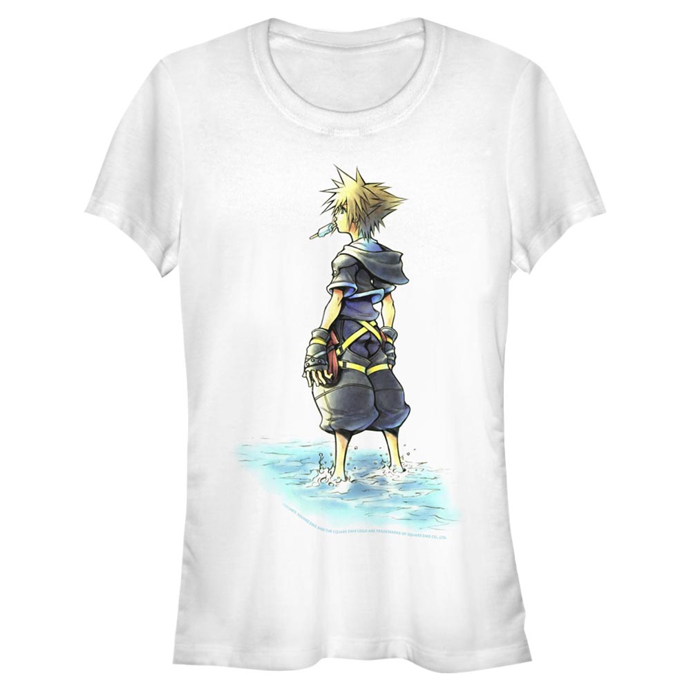 Disney - Kingdom Hearts - Sora Feet Wet - Femme T-shirt