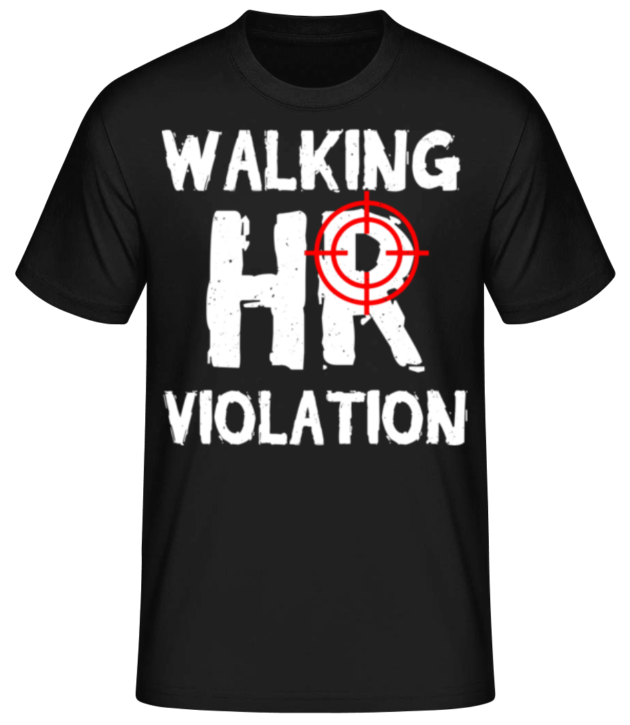 Office Walking HR Violation · T-shirt standard Homme