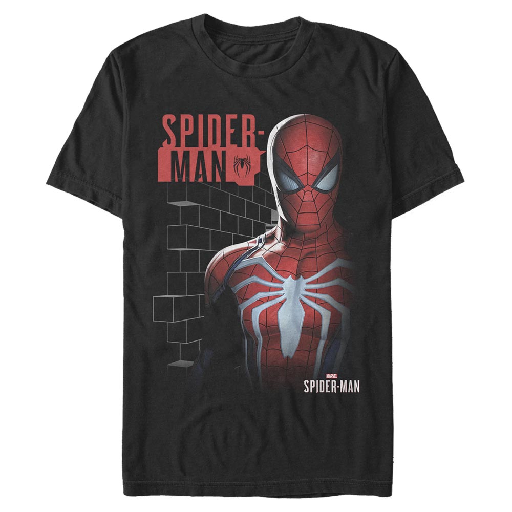 Marvel - Spider-Man Spider Bricks - Homme T-shirt