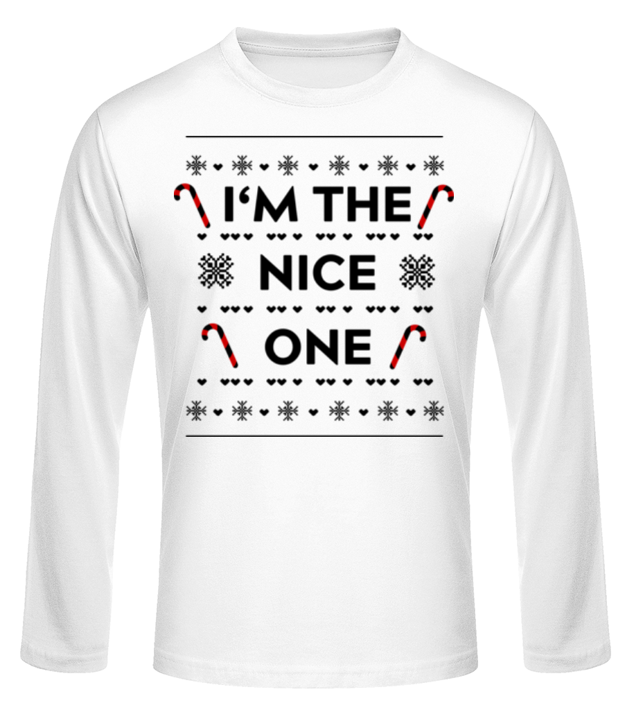 I'm The Nice One · T-shirt à manches longues standard Homme