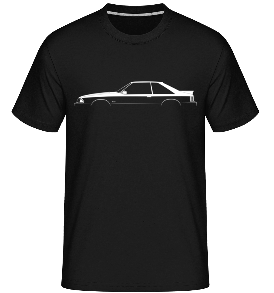 'Ford Mustang GT (1989)' Silhouette ·  T-Shirt Shirtinator homme