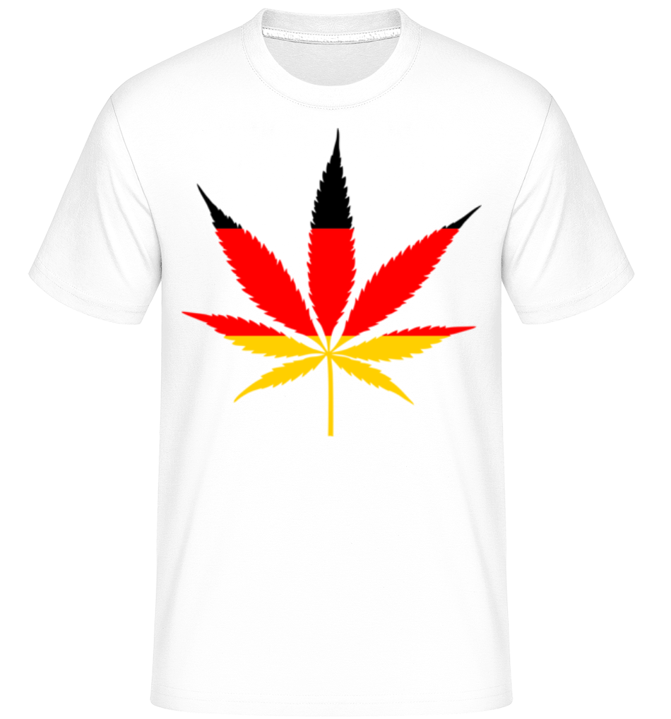 Drapeau Cannabis Allemagne ·  T-Shirt Shirtinator homme