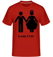 Game Over Wedding - T-Shirt Shirtinator homme - Rouge - Devant