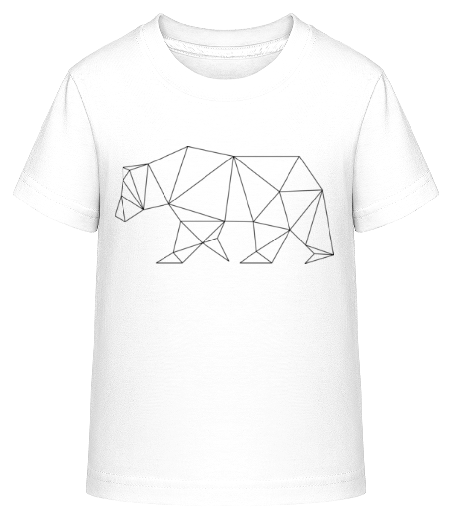 Polygon Porter - T-shirt shirtinator Enfant - Blanc - Devant