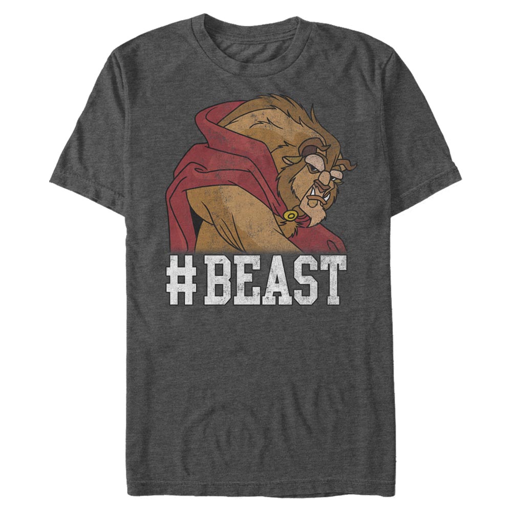 Disney - La Belle et la Bête - Zvíře - Homme T-shirt - Anthracite chiné - Devant