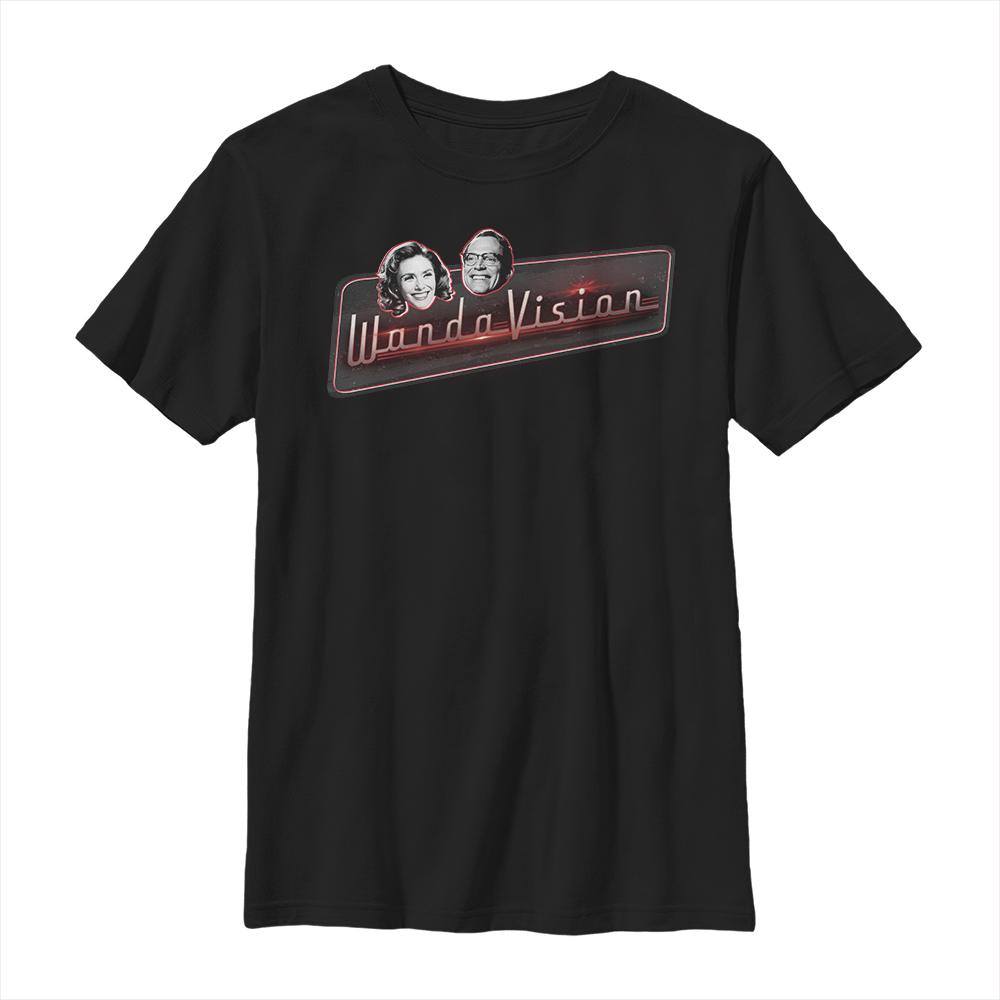 Marvel - WandaVision - La Sorcière rouge & Vision All Smiles - Enfant T-shirt
