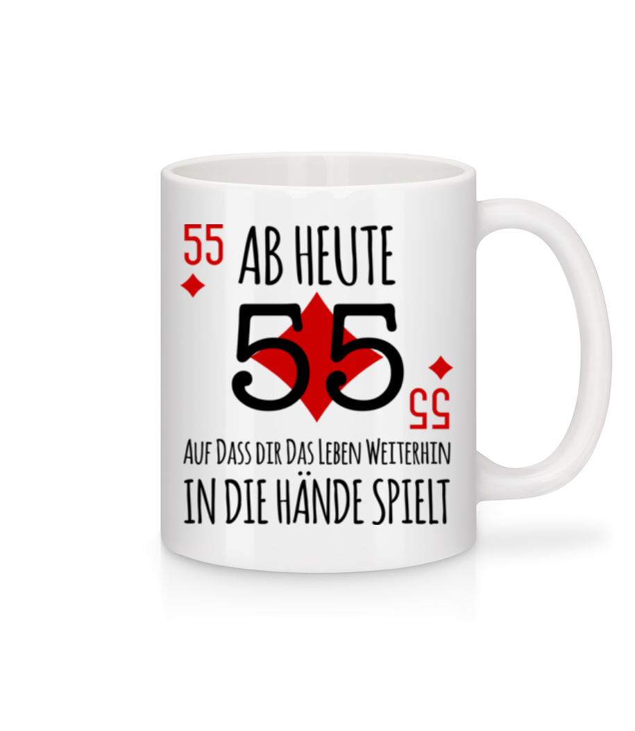 Schnapszahl 55 · Tasse