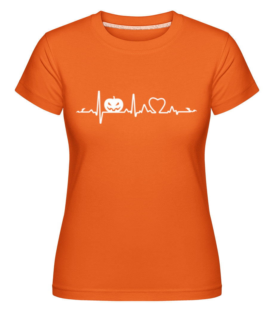 Rythme cardiaque de la citrouille ·  T-shirt Shirtinator femme