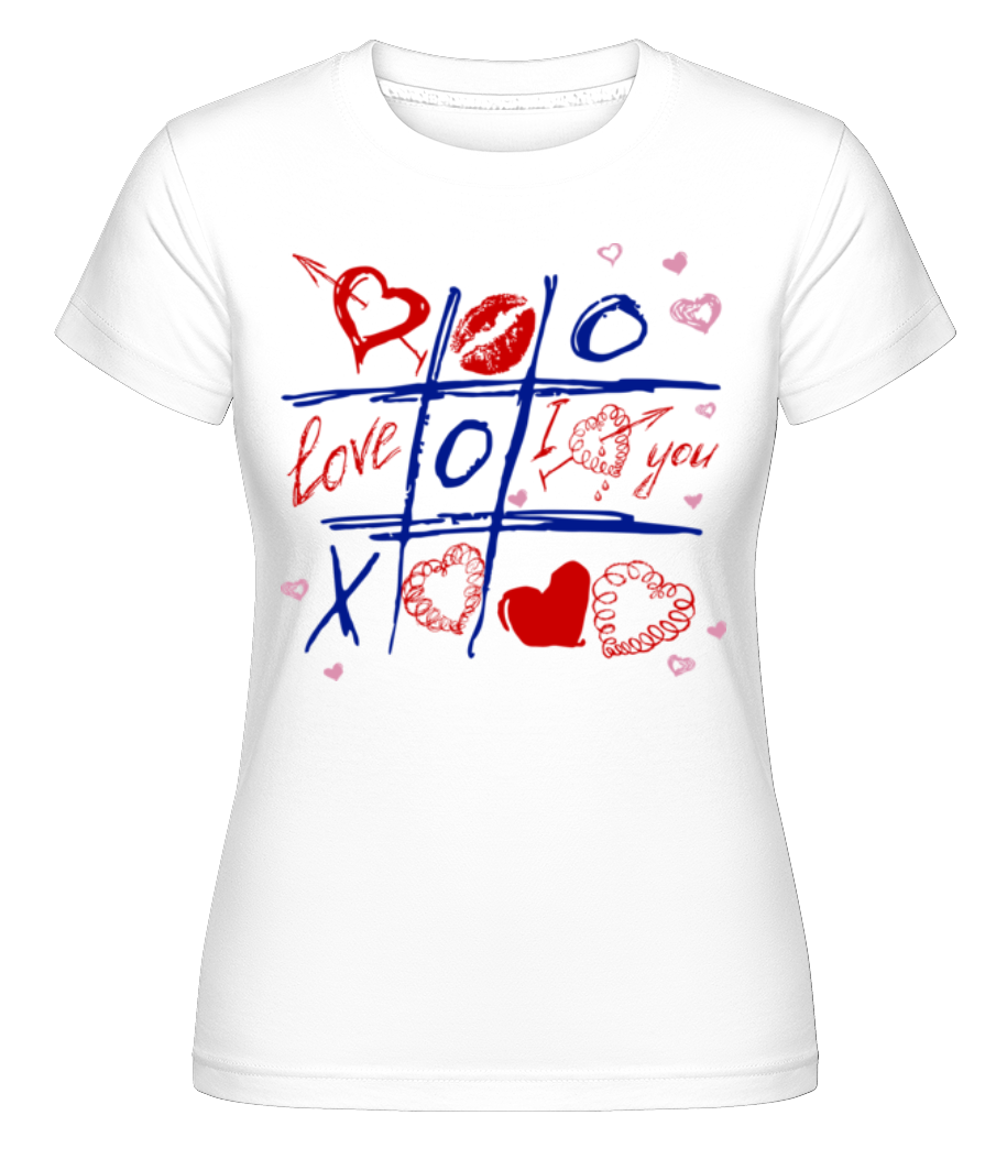 Love Raster Valentine ·  T-shirt Shirtinator femme