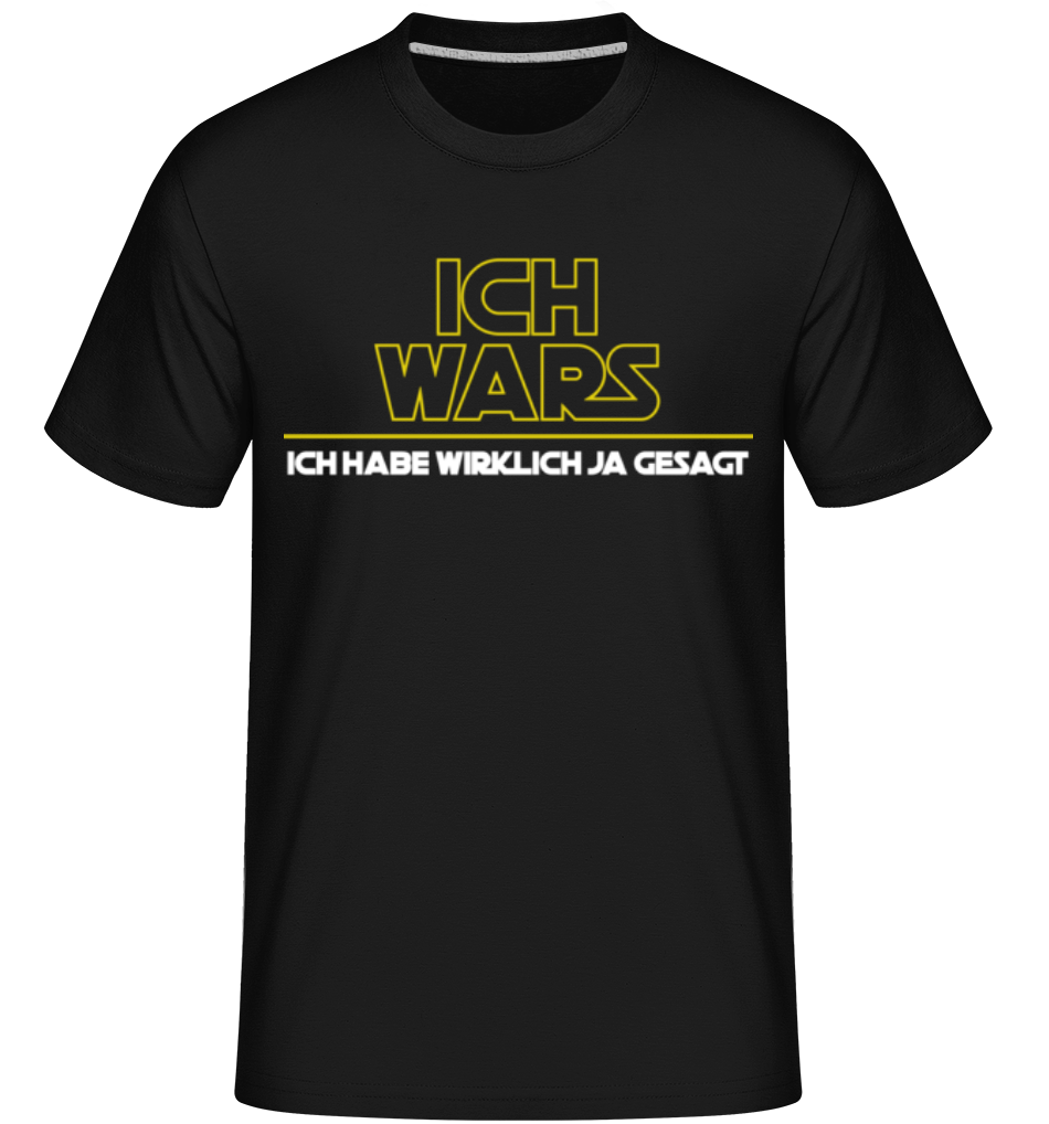 Ich Wars · Shirtinator Männer T-Shirt