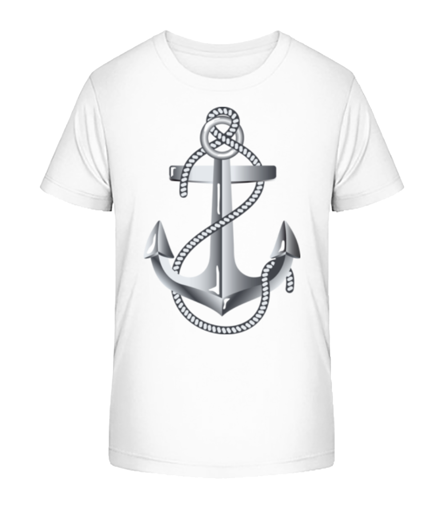 Anchor Rope Comic Silver · T-shirt bio Enfant Stanley Stella 2.0