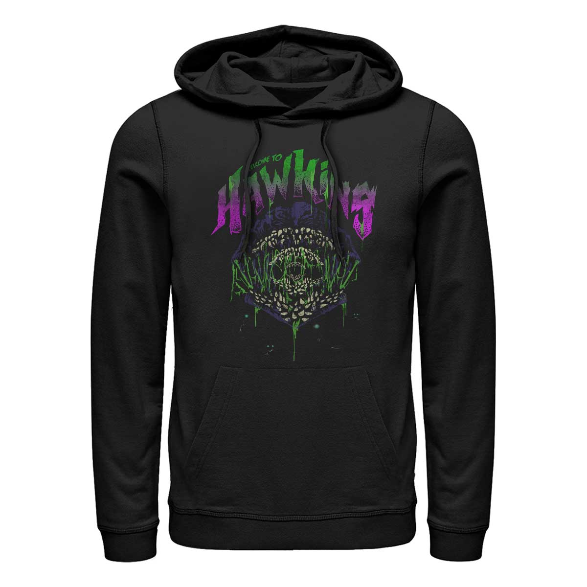 Netflix - Stranger Things - Demogorgon Welcome to Hawkins - Unisex Sweat à capuche