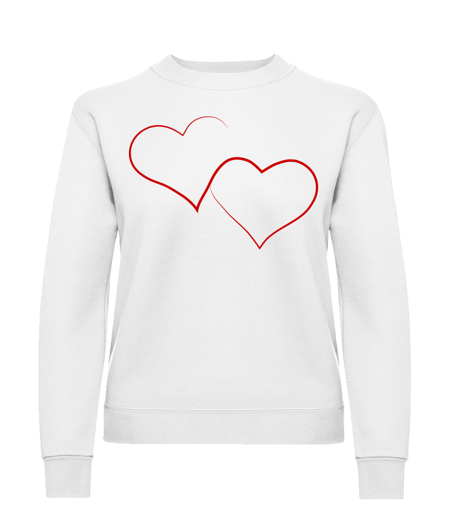 Deux Cœurs · Sweatshirt Femme