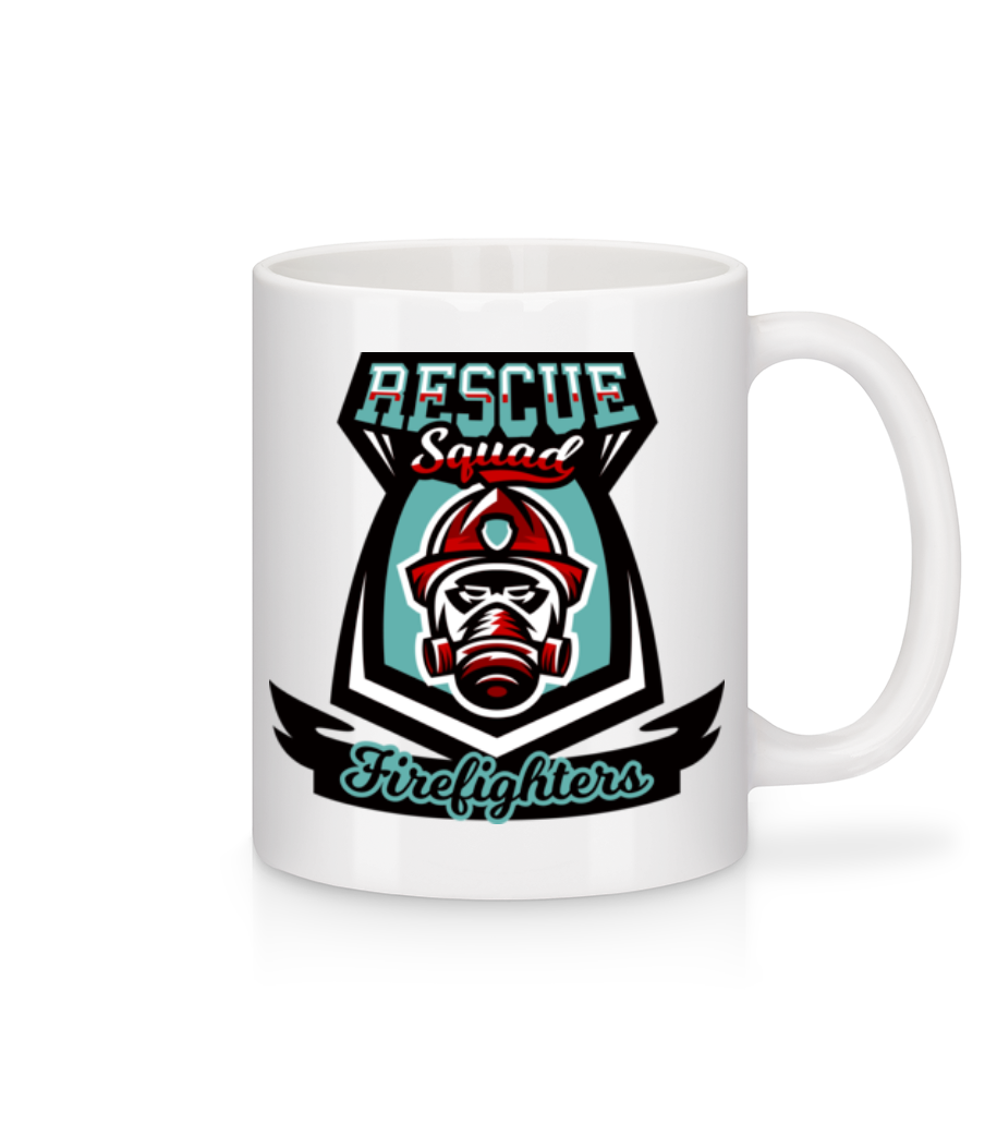 Rescue Squad Firefighters · Mug en céramique blanc