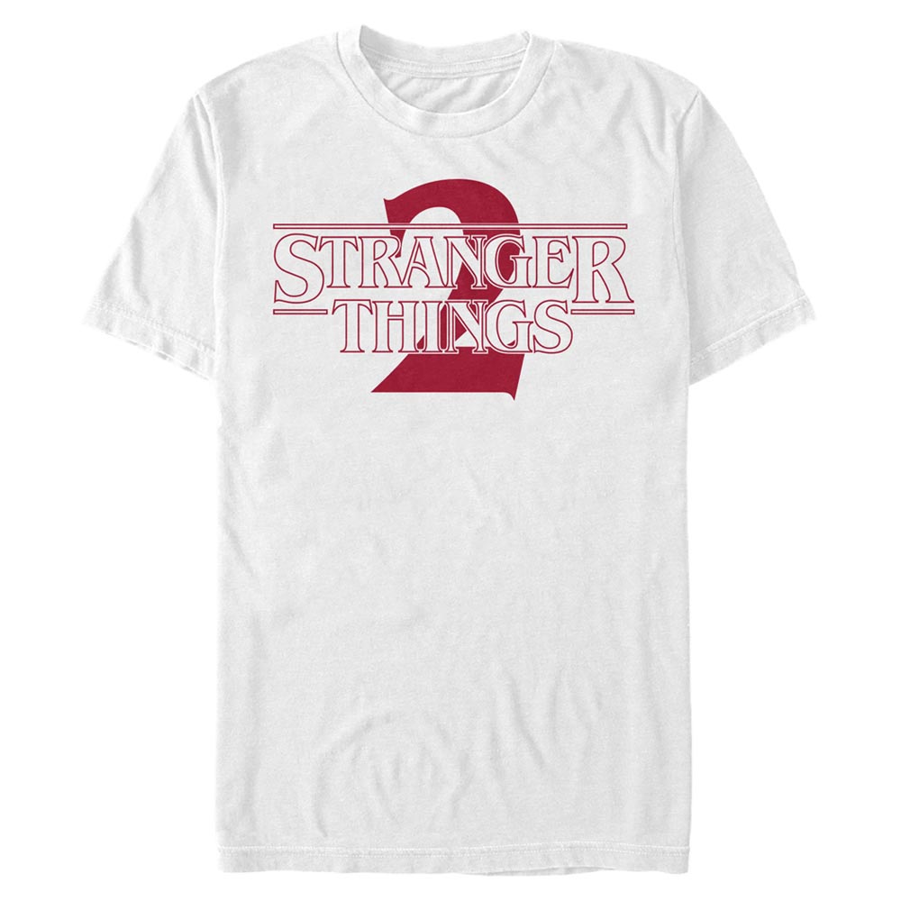 Netflix - Stranger Things - Logo Stranger Two Solid - Homme T-shirt