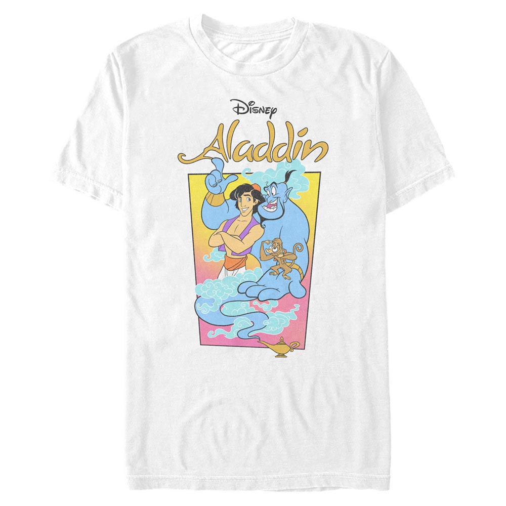 Disney - Aladin - Photo de groupe Neon Vapor - Homme T-shirt
