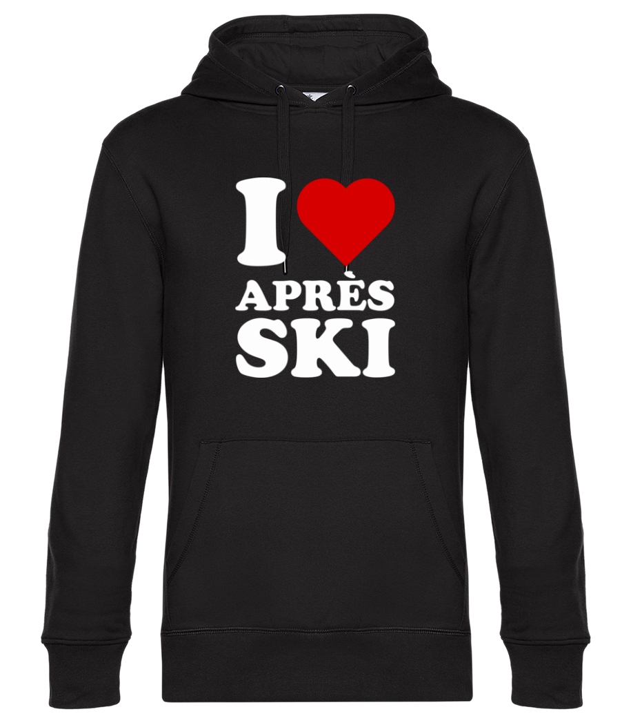 I Love Après Ski · Sweat à capuche standard homme