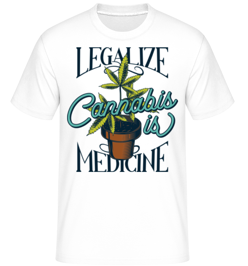 Cannabis Is Medicine ·  T-Shirt Shirtinator homme