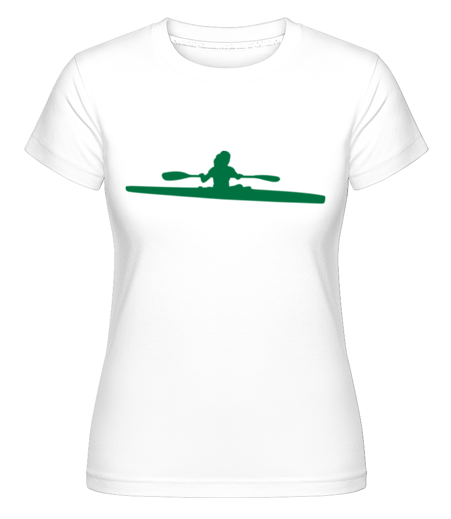 Kayak Shape Green ·  T-shirt Shirtinator femme