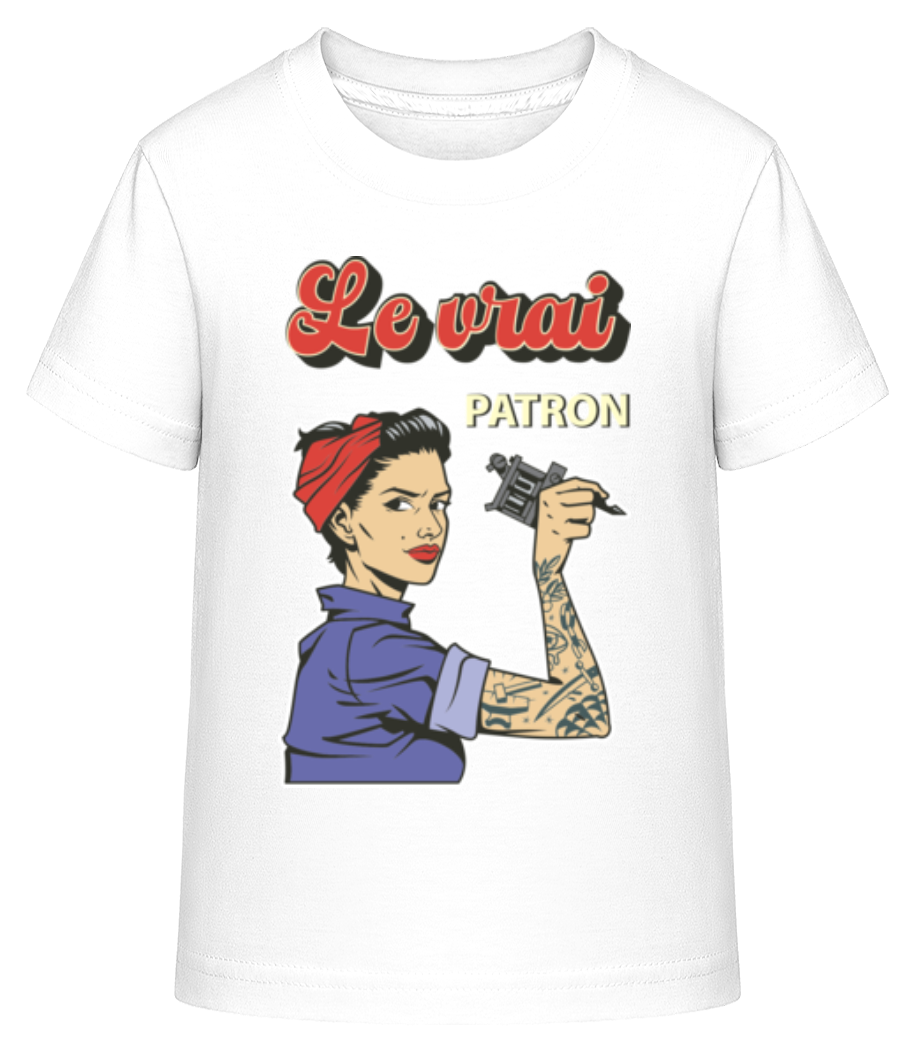 Le Vrai Patron · T-shirt shirtinator Enfant