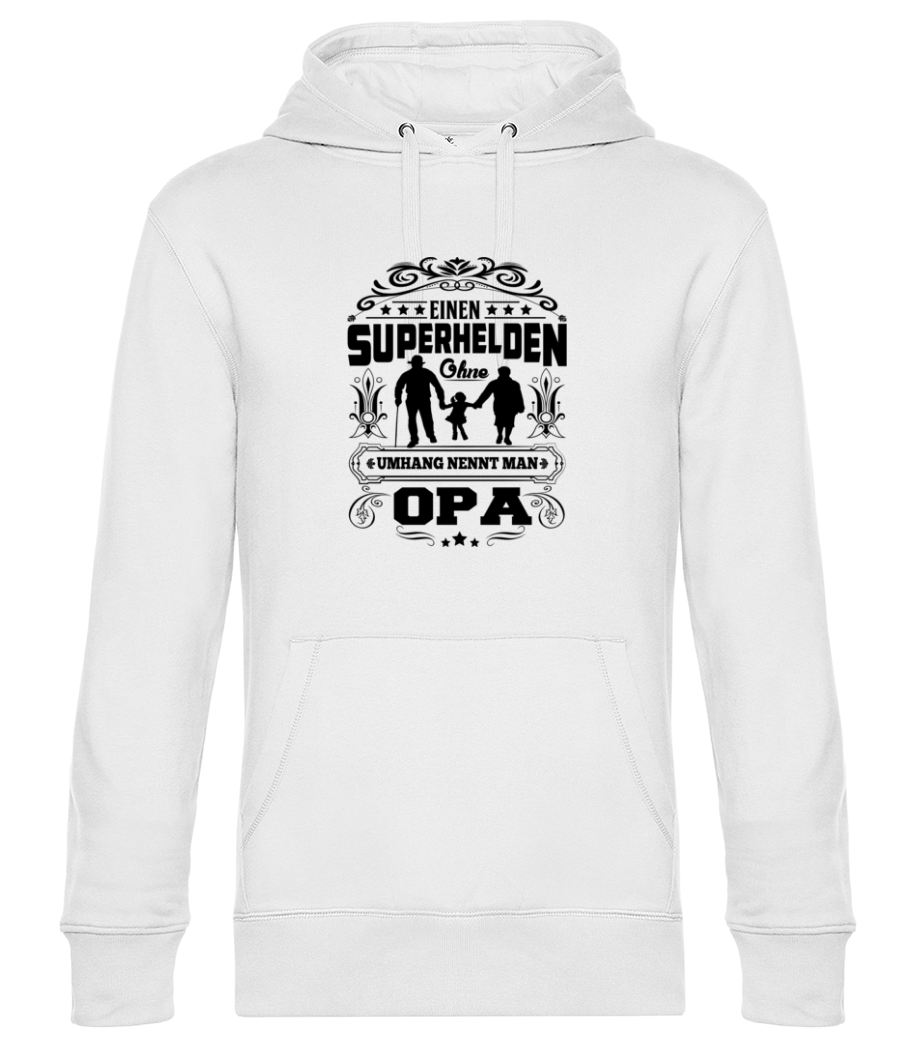 Opa Superheld Ohne Umhang · Männer Standard Hoodie
