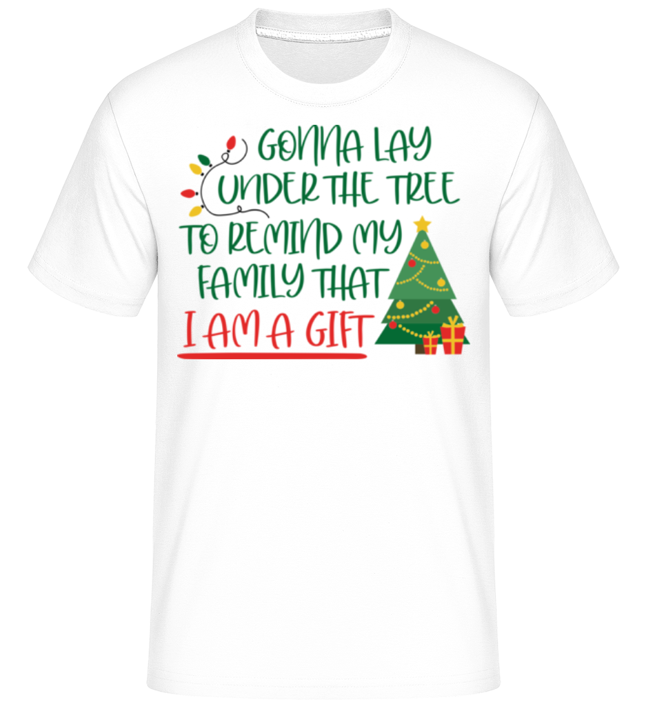 Aperçu: Gonna Lay Under The Tree -  T-Shirt Shirtinator homme - Blanc - Devant