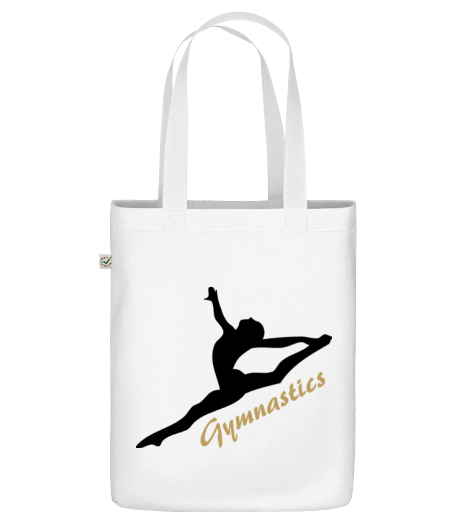 Aperçu: Grand Jeté Noire - Sac en toile bio - Blanc - Devant