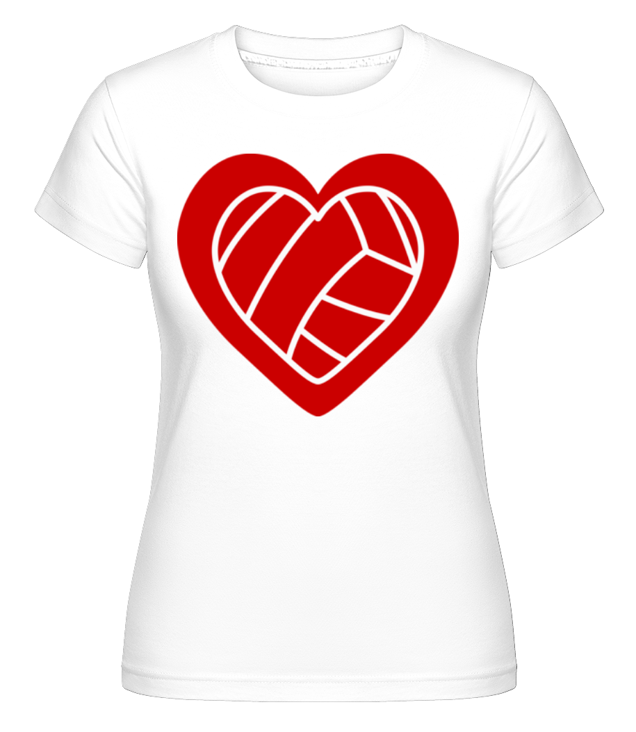Volleyball Amour ·  T-shirt Shirtinator femme